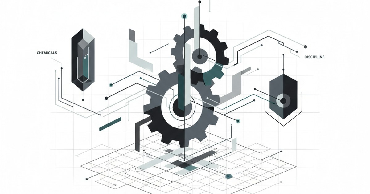 Editorial illustration for: **Chemicals: Spec Discipline as a Procurement Superpower**