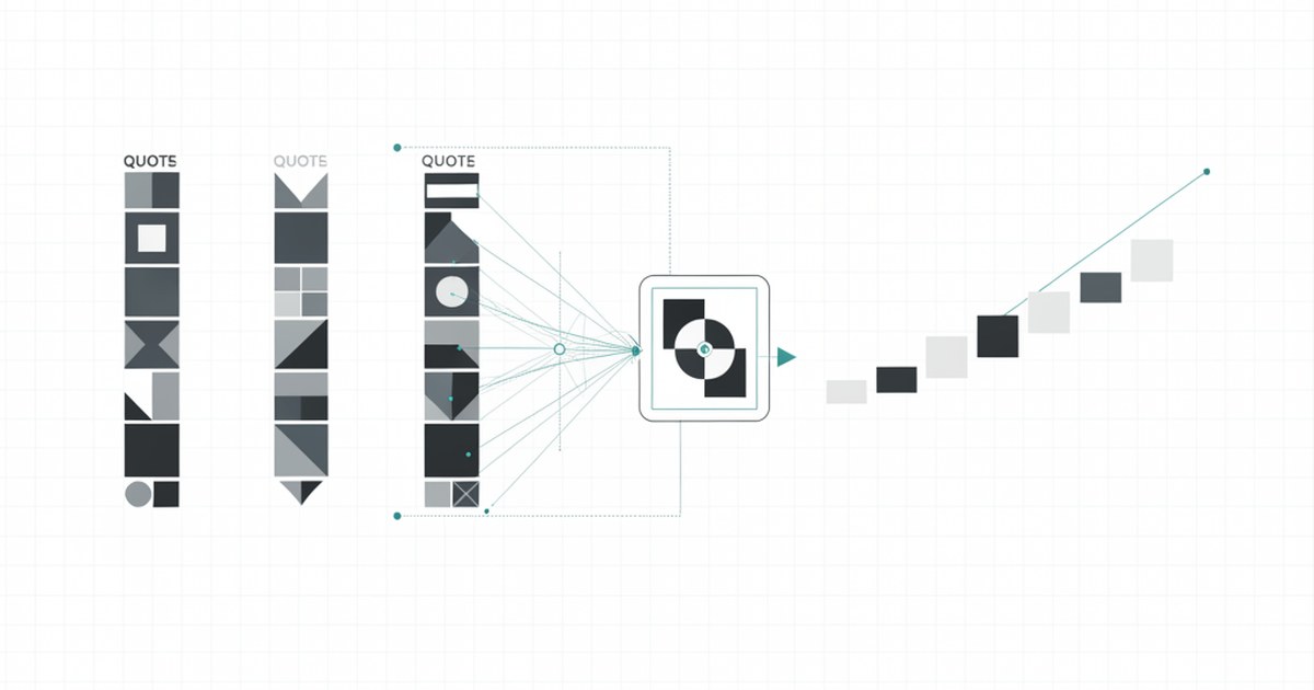 Editorial illustration for: **Reducing Quote Normalization Time in Capital Projects**
