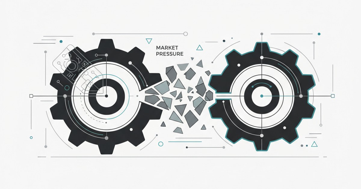Editorial illustration for: **Turning Market Pressure Into Procurement Opportunity**
