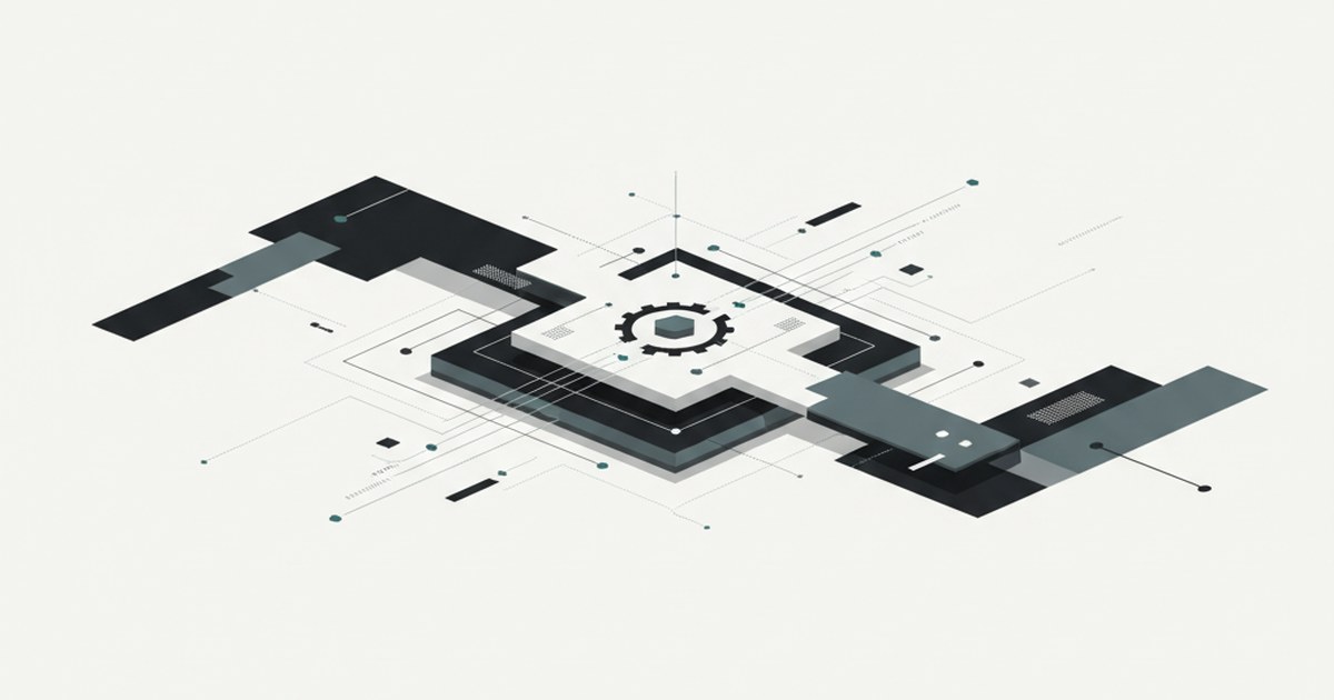 Editorial illustration for: **Why Integration Strategy Is Now a Leadership Decision**