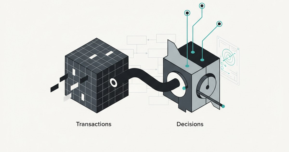 Editorial illustration for: **Why Procurement Must Shift From Transactions to Decisions**