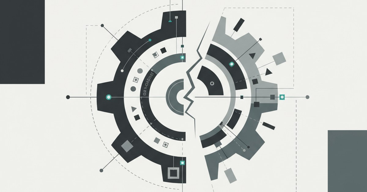 Editorial illustration for: **Why Procurement Tech Adoption Fails Without Operational Alignment**
